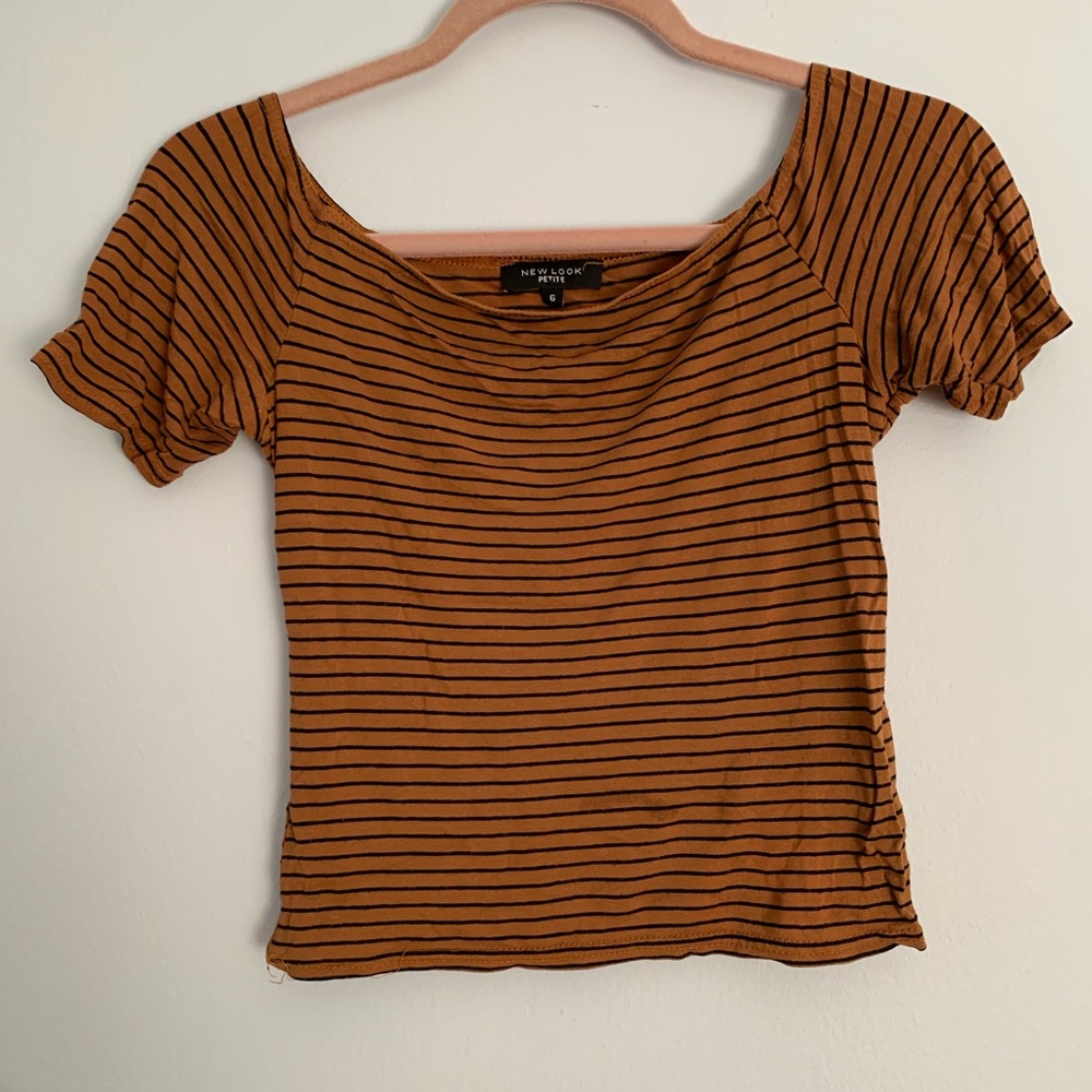 Striped Crop Top